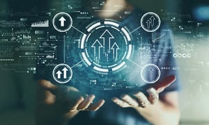 Arrows Going Up in a Projection of Graphs and Symbols Associated with Digital Twins