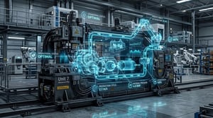 Digital Twin of a Machine in a Factory